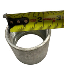 ECO 2″ Galvanized Full Threaded Conduit Coupling **Free Shipping**