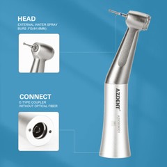 Dental Slow Low Speed Push Contra Angle Handpiece Fit FG 1.6mm Burs AZDENT US