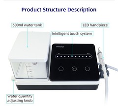 LED Dental Ultrasonic Piezo Scaler Handpiece Bottles Fit EMS Cavitron Woodpecker