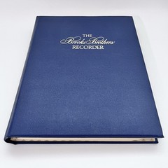 Vintage The Brooks Brothers Recorder 1978 Hardcover Organizer