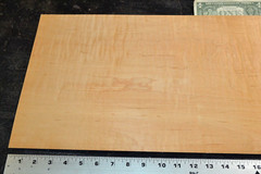 Flame Maple Raw Wood Veneer Sheet 12 x 31 inches 1/42nd 4671-58