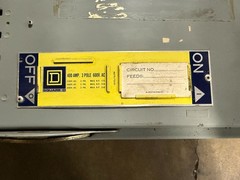 SQUARE D QMJ365 400A 600V Fusible Branch Switch USED