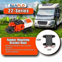 SEAFLO 22-Series Water Pump – 12V, 1.3 GPM, 100 PSI – Water Pressure Pump