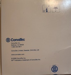 ConvaTec SUR-FIT Natura Opaque 2-Piece Closed-End Pre-Cut Pouch 57mm 30ct