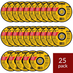 DEWALT DW8062 CASE OF (25) 4-1/2″ x .045 x 7/8″ Metal Cut-Off Wheels