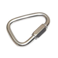 5 Pc 3/16” Marine Stainless Steel 316 Triangle Quick Link Shackle Rig Boating