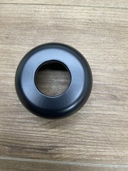 Signature Hardware SH362MB 1-1/4″ P-Trap with High Box Flange, Matte Black
