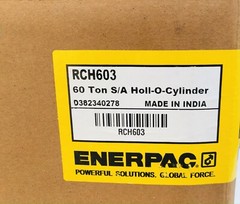 Enerpac RCH 603 Hydraulic Holl-O-Ram Cylinder 60 Tons Capacity 3″ Stroke