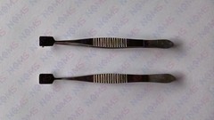 SS Battle Eye Meibomian Gland Expresser Forceps Deep Meibum For Dry Eyelids Tool