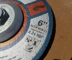 CGW 36260 FAST CUT 6X1/4″X5/8-11 GRINDING WHEEL 6 X 1/4″ x 5/8-11 – 1 EACH
