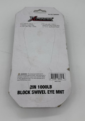 X-Power 1,000 Lb. 2 in. Block Swivel Eye Mount Pulley New in Package