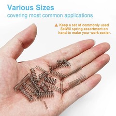 390-Piece Compression Spring Assortment Kit, 28 Sizes Small Springs Set, Stai…