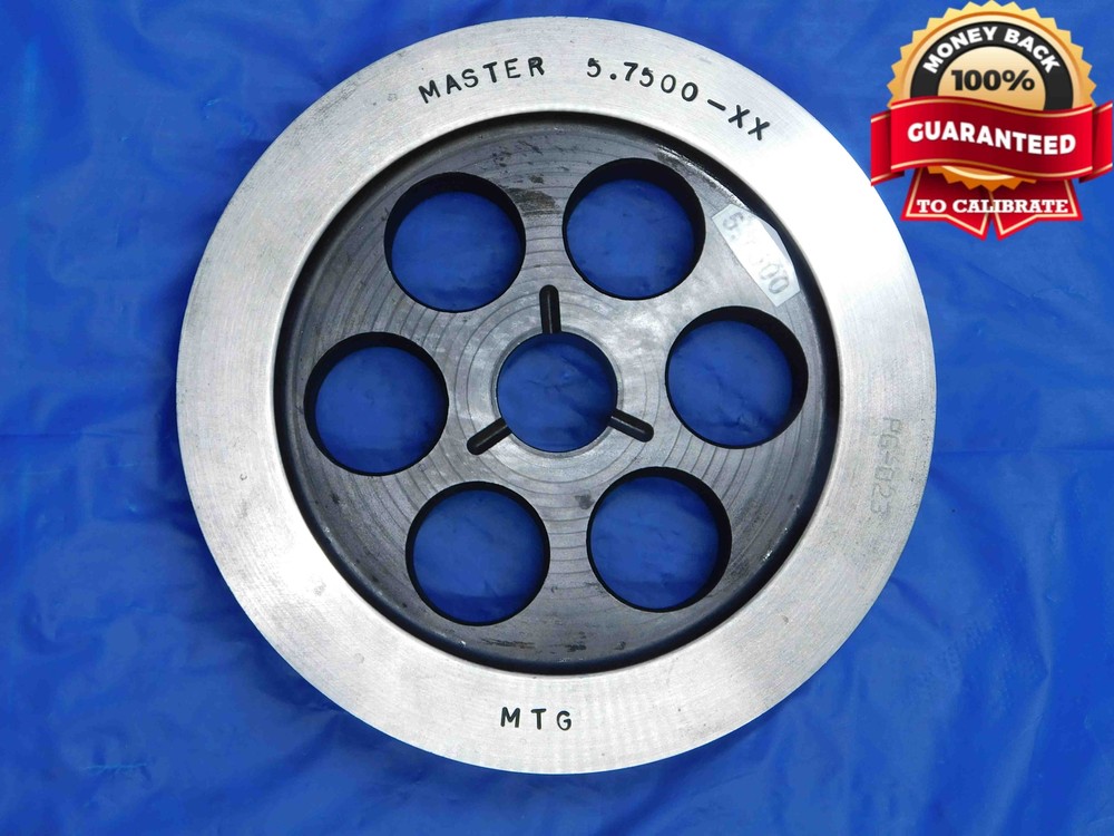 5.7500 CLASS XX MASTER SETTING DISC ONSIZE 5 3/4 146 mm 5.750 INSPECTION CHECK