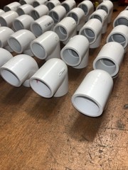 Lot Of 12 LASCO Fittings 406-010 1” Elbow Slip x Slip Fittings Sch 40 PVC 90°