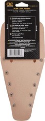 CLC 417 Leather Plier Tool Holder Beige Durable Molded Slip Pocket