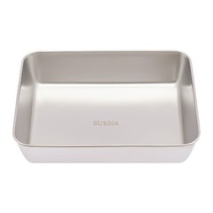 Baking Sheet Rectangular Cake Pan Restaurants Stainless Steel Lasagna Pan Home