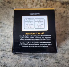 WATT SAVING PRO ELECTRICITY SAVING ENERGY DEVICE STABILIZE VOLTAGE SUPPLY PLUGIN