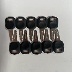 10 pc 5P8500 5P-8500 KEYS Heavy Equipment Ignition Loader fits Cat Old FW