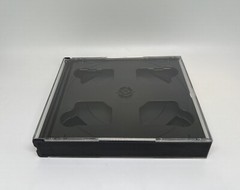 2 PCS NEW QUALITY 23MM(7/8”) 5 DISC MULTI-5 CD JEWEL CASE W/BLACK TRAY- 5CDBLK