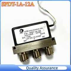 SPDT-1A-12A NEW EPX SPDT RF Microwave Coaxial Switch 0.5dB 60dB 12.4GHz 12V 80W#