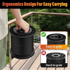 Black Stainless Steel Cable for Railing – 500FT 1/8″ T316 Wire Rope for Deck …