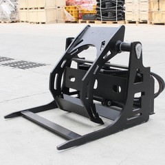 Skid Steer Log Grapple Attachment Quick Attach Heavy Duty Brush FREE SHIP