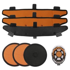 Reusable Hard Hat Top Pads and Washable Sweatbands for Safety Helmet Accessories