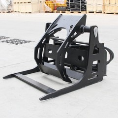 Skid Steer Log Grapple Attachment Quick Attach Heavy Duty Brush FREE SHIP