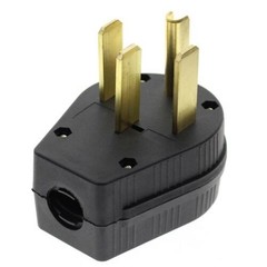 Industrial Grade for NEMA 14-50p 50A 125V Straight Blade US Four Holes