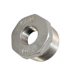 SS 304 1.25″ male to 1/2″ female NPT threaded Reducing bush adapter Pipe Reducer