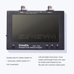 Handheld Vector Network Analyzer 50KHz-4.4GHz 7″ Touch Screen Analyzer
