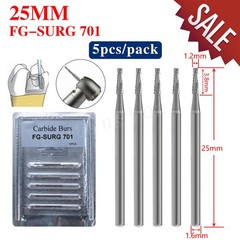 Dental Oral Surgical Bur Carbide Round Straight Taper Fissure Pear FG SURG