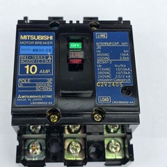 Mitsubishi MB30-CS 10A 3 Pole Motor Circuit Breaker 220VAC Open Box Japan