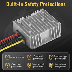 20V to 12V Step Down Converter Transformer Compatible with DeWalt 20V Battery