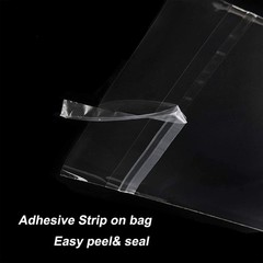 Golden State Art, 50 Pack Clear Bags for 11×14 Mats, Pictures, 11×14,