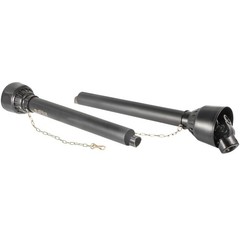 Uimoso PTO Driveshaft 1-3/8″ 6 Spline/Round T4 Black 51-74″ for Tractor