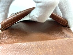 LOUIS VUITTON Monogram Japon Sangapur Business Card Case ID Holder M60530 Brown