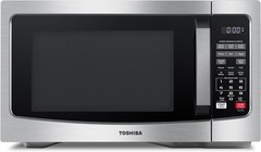 EM131A5C-BS Countertop Microwave Ovens 1.2 Cu Ft 12.4″ Removable Turntable Smart