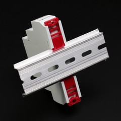 GEYA 35mm Width Din Rail 10cm 15cm 20cm 30cm Aluminum Alloy Slotted Rail Length
