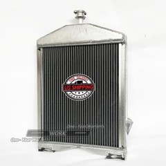 Fits Ford 8N 9N 2N Models OE#8N8005 86551430 2-Row Aluminum Replacement Radiator