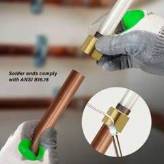 25 Pcs. 1/2″ Pex X 1/2″ Female Sweat Adapter, Half Inch Pex Female Sweat 23-3-6
