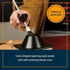Weaver Leather Supply 25oz Glue Pot Black Aluminum Tip-Resistant Adhesive Tool
