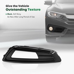 Fog Light Bezel For Focus Titanium 15-18 & Titanium Plus 15 Left Front Bumper