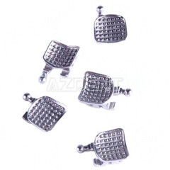 AZDENT Dental Orthodontic Bracket metal Braces Mini Roth .018 3-4-5 Hooks 20Pcs