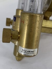 Harris 3100140 Model 356-AR/HE-580 Single Stage Dual Flowmeter Regulator