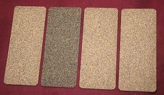 4 pc 7.5 x 3 cork gasket material 3/32”