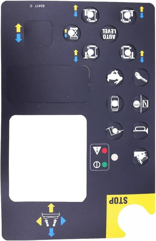 2 Pack Platform Control Panel Decal 82417GT for Genie GS-2668 RT GS-3268 RT