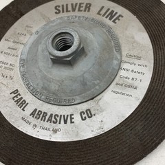 (4-Pack) Pearl A24S Silver Line Abrasive Wheel 7″ x 1/4″ x 7/8″