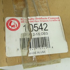 Specialty Products Company 10542 3″x 2-1/2 DEG Axle Caster Alignment Shims Lot/6