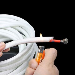 Ø 1mm-50mm Temperature Per Metre 600°C Heat Resistant Sleeving Cable Wire High
